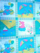 Cotton Quilt Fabric Toys Springs Industries, INC  by 24" x 44"