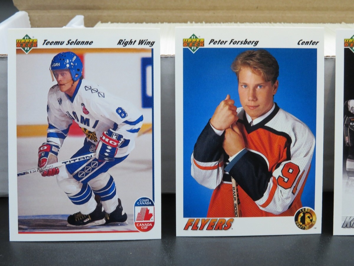 rare upper deck hockey cards 1991-92 Upper Deck NHL Hockey Hand-Packed (1-500) Card Set, High Grade