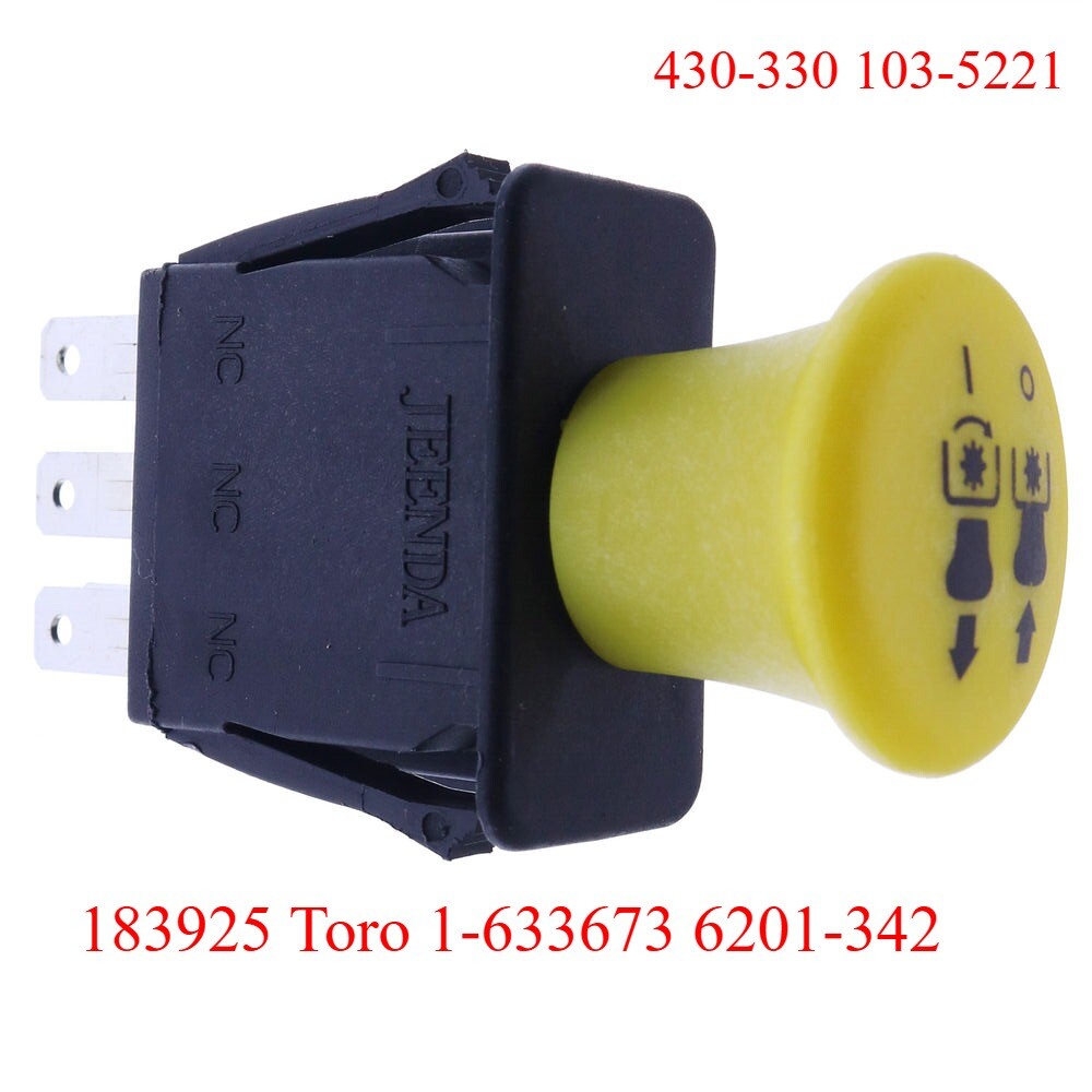 for Exmark Grasshopper 183925 Toro 1-633673 6201-342 PTO Switch