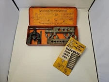 IMPERIAL TUBING TOOL KIT 375-FS WIDE RANGE FLARING TOOL WITH SLIP ON YOKE 