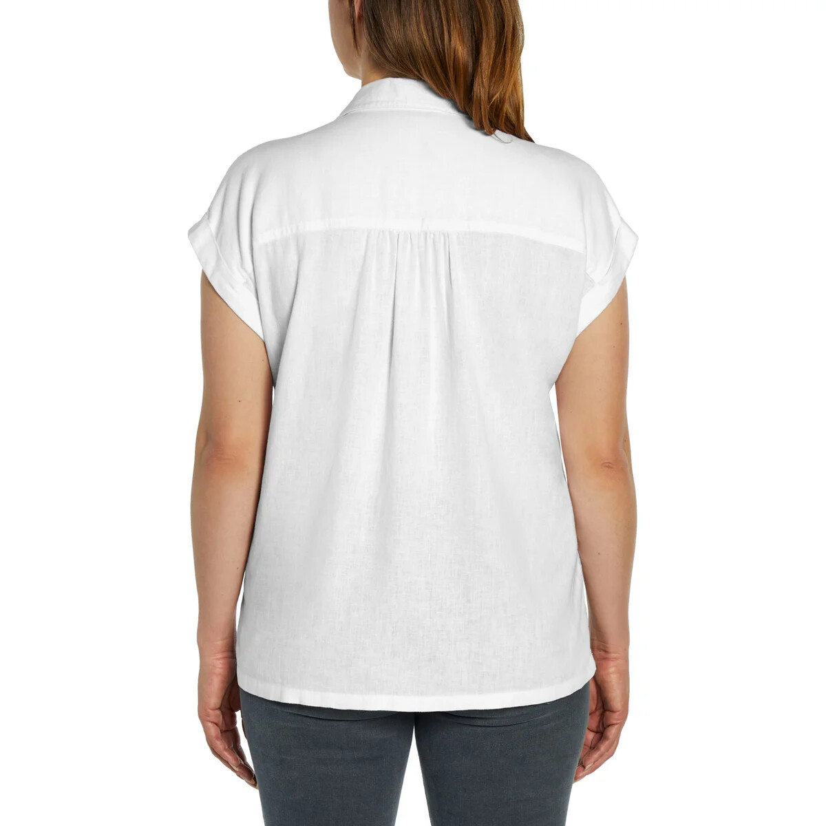 Orvis Ladies' Short Sleeve Linen Blend Shirt(#1758407) | eBay