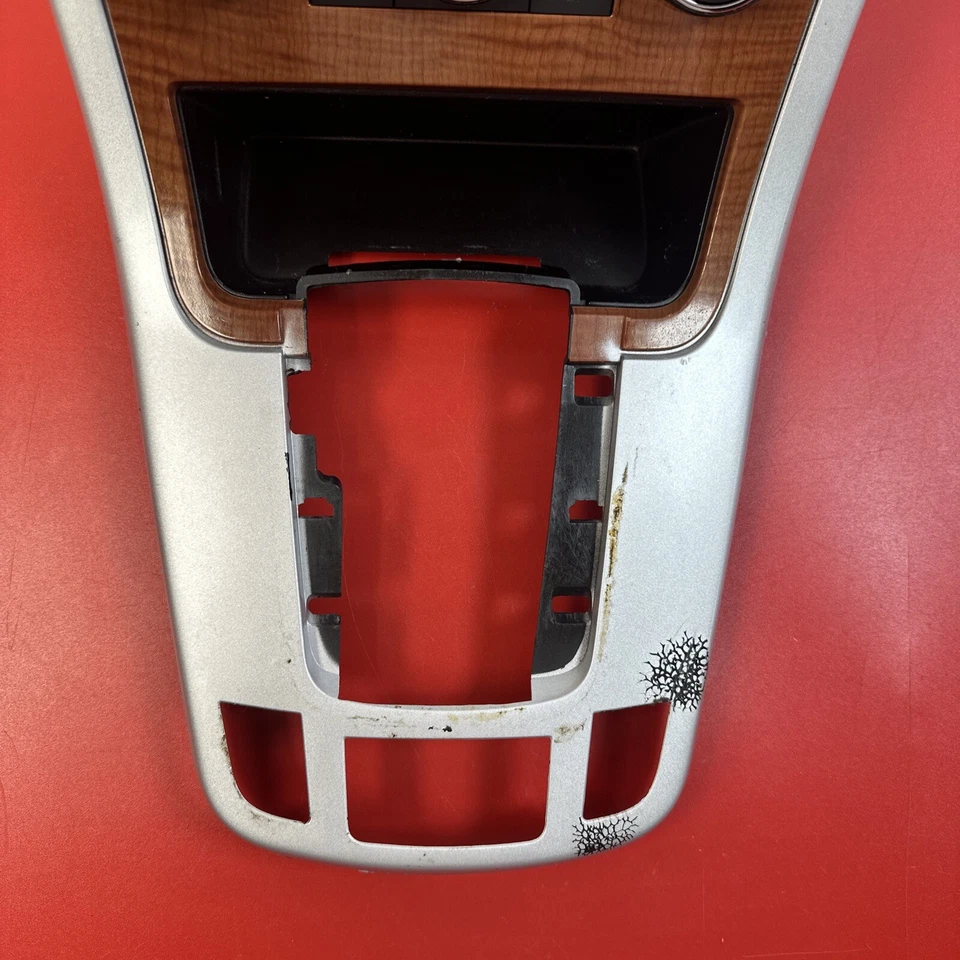 Chevy Equinox 2007-2009 radio tablero bisel ventilación climática AKK73376 OEM Woodgrane Foto 4 de 4