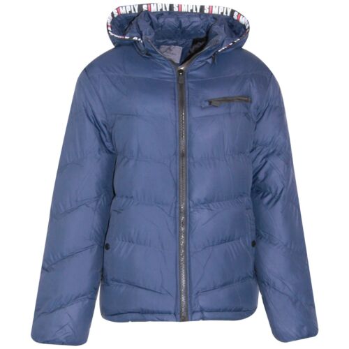 Gruesos para Hombre Acolchado Forrado Invierno Interno Piel Aislado Chaqueta - Imagen 4 de 5