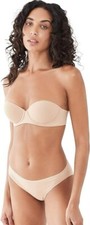 NWD Calvin Klein Strapless Convertible Push-Up Bra Beige 38C