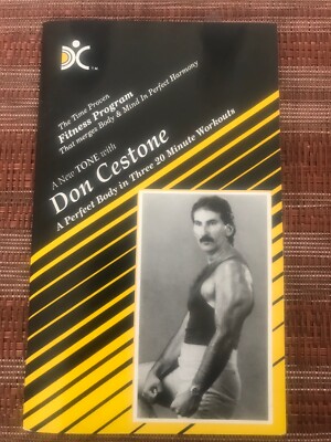 Very Very RARE training manual written by famed fitness expert Don Cestone 1995