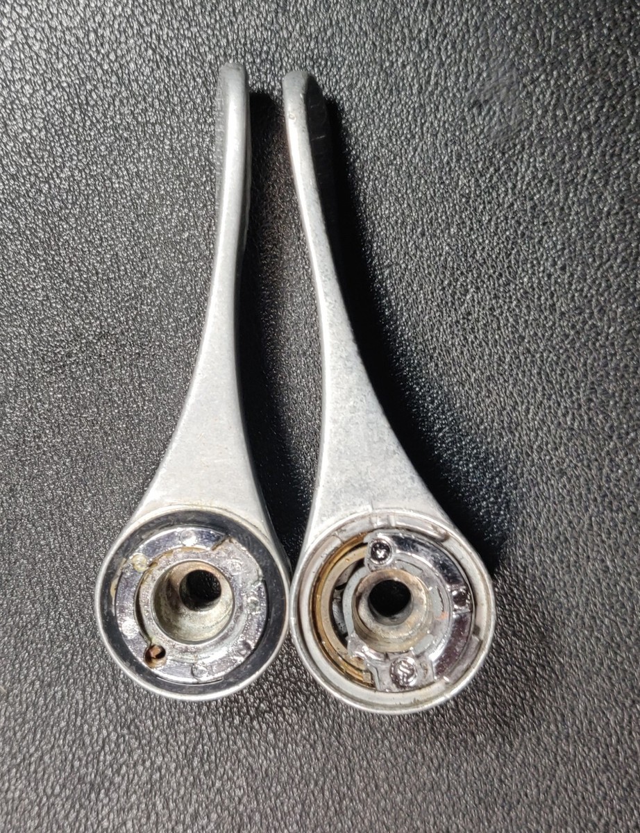 the sideburns / TUFF ROAD analog盤 Vintage Shimano RX100 SL-A550 Shifters Down Tube Shift 7