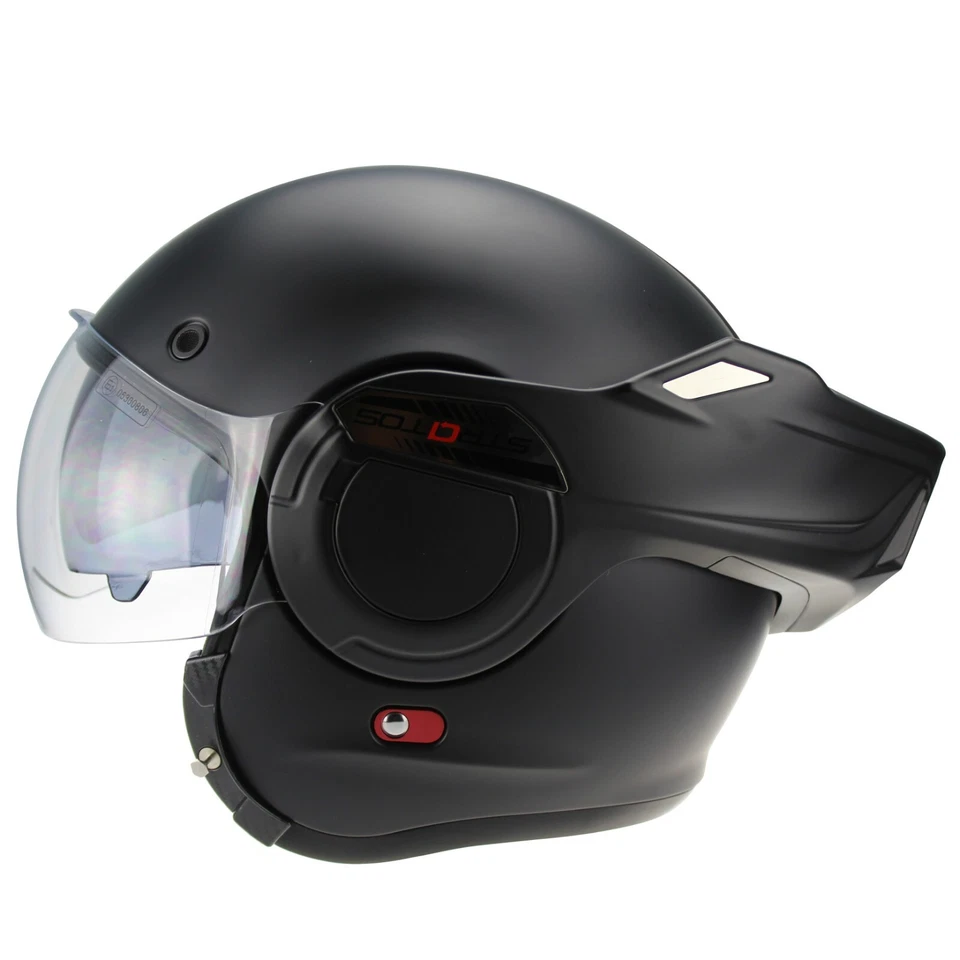 VIPER F242 CASCO COMPLETO DE MOTO 180 P-J CLASIFICADO INVERSO FLIP UP DVS - Imagen 3 de 4