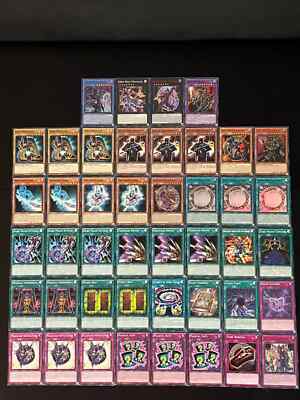 Yu-Gi-Oh Complete DARK MAGICIAN DECK- EBON- CHAOS- APPRENTICE- MAG + Extra Bonus