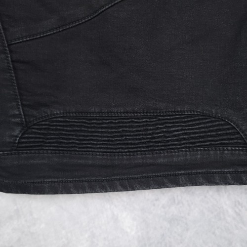 V1969 Italia Shorts Mens 46 Black Denim Stretch Designer Abbigliamento Sportivo - Picture 8 of 21