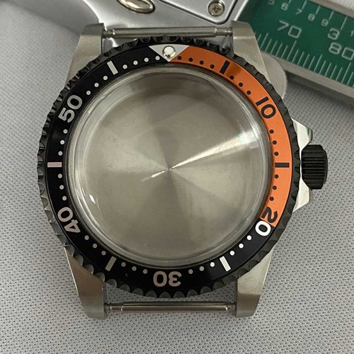 316L Stainless Steel Watch Case Watch Cover for Japanese NH35 NH36 Movements Set - Picture 4 of 28