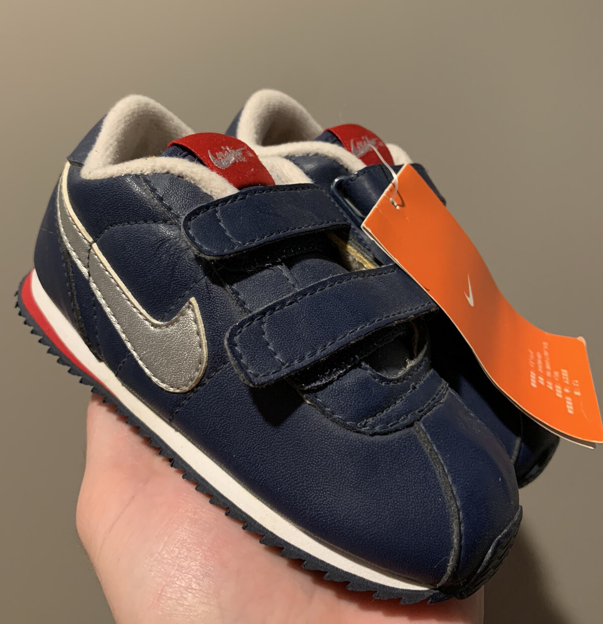 2006 NIKE Sz 7C Wide Cortez Navy Blue 