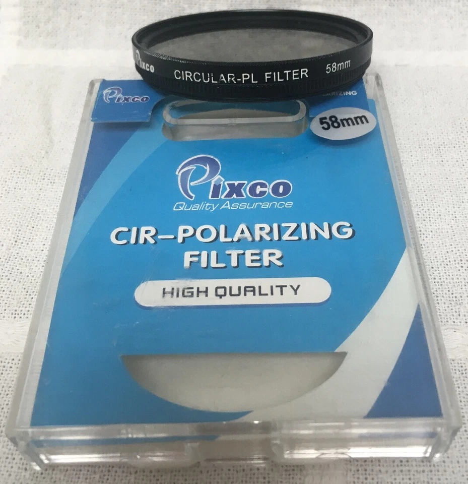 Pixco High Quality 58mm Circular Polarizing CPL Camera Lens Filter Screw-In - Image 2 of 4
