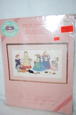Dimensions From the Heart Row of Country Girls Crewel Embroidery Kit 51015 New