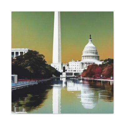 Washington DC, Canvas Gallery Wrap