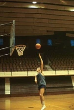 Duke point guard Bob Verga shoots during practice at Duke Indoor S- Old Photo