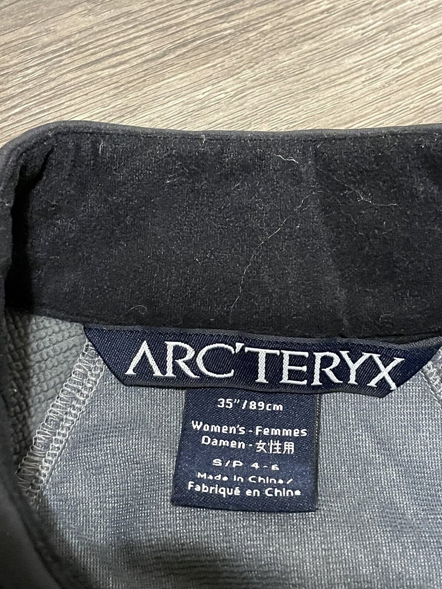 トップス ARC'TERYX VENTA WINDSTOPPER VEST M Arc'teryx Venta WindStopper Soft Shell Full ZIP Vest Black