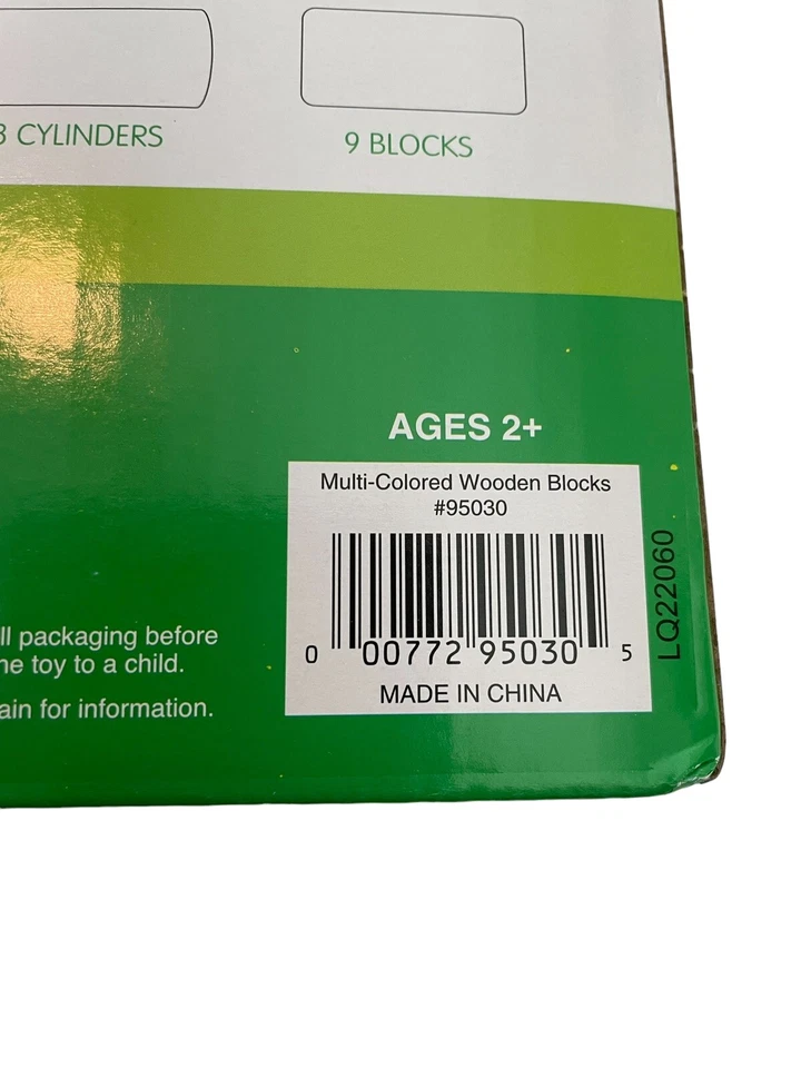 Melissa & Doug 75 Pieces Multi Colored Wooden Blocks Shapes Building Block Set - Image 3 of 3