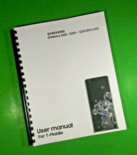 Owners Manual for Samsung Galaxy S20 S20 Ultra 5G T-Mobile Phone 181 Pages