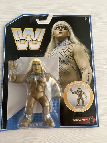 Wwe Mattel Retro Series 9 Goldust Wrestling Figure...