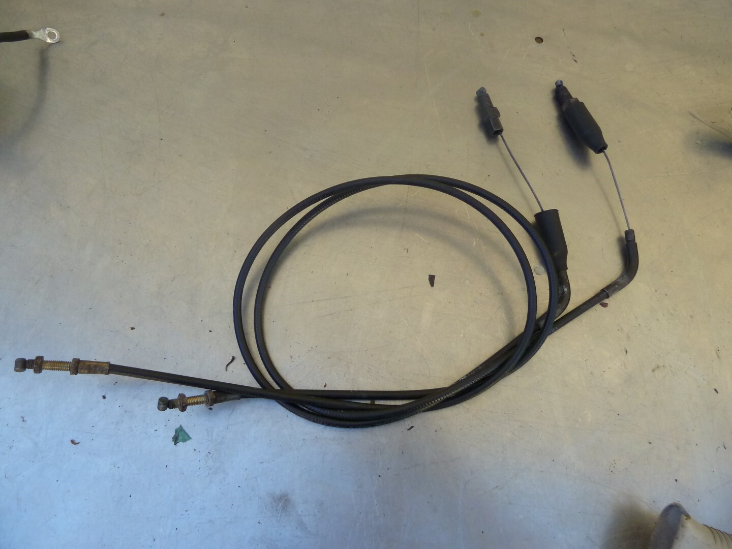 Throttle cables KLR650 8707 KLR 650 1st gen Kawasaki L2 eBay