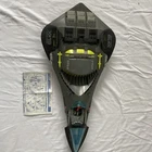 GI Joe Phantom X-19 Plane Complete w/Ghostrider Figure & BP; 1988 Hasbro Vintage