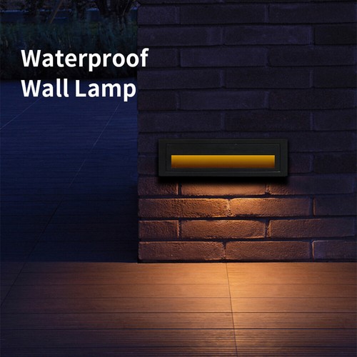 LED Stainless Steel Mini Brick Light Outdoor Garden Recessed Step Wall