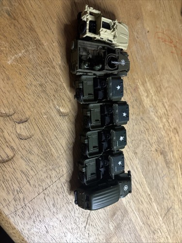 Matchbox Lot of 7 Military Trucks/jeeps - Picture 9 of 15