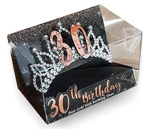 30th Birthday DIAMANTE COMB TIARA Brand New - Picture 4 of 8