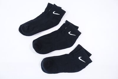 nike black ankle socks mens