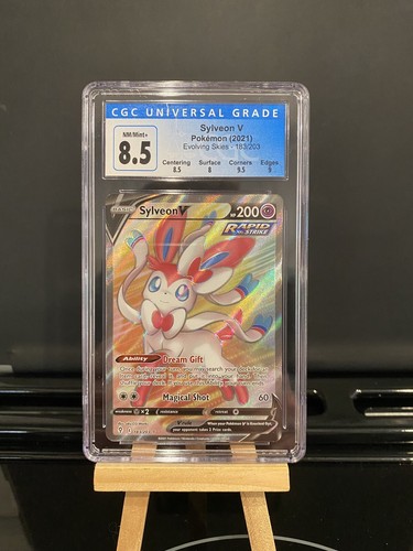 Sylveon V graded CGC 8.5 for sale on eBay