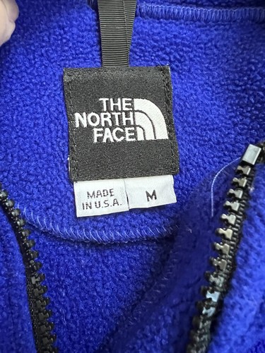 The North Face Vintage Fleece Weste Herren Gr. Medium Blau Wandern Camping - Bild 4 von 7