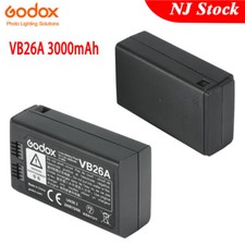 US Godox VB26A/B Speedlite Li-ion Battery For V1 V860III V850III AD100Pro Flash