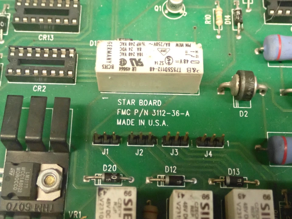 Placa estrella FMC 3112-36-A usada con garantía ver todas las fotos Foto 3 de 4