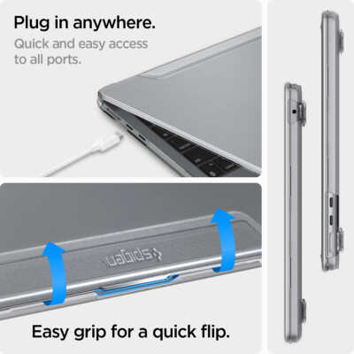 Jual SPIGEN Case MacBook Air 13.6 M2 2022 Spigen Thin Fit Slim Hard Cover Casing | Indonesia