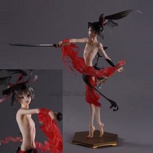 unpainted anime figures