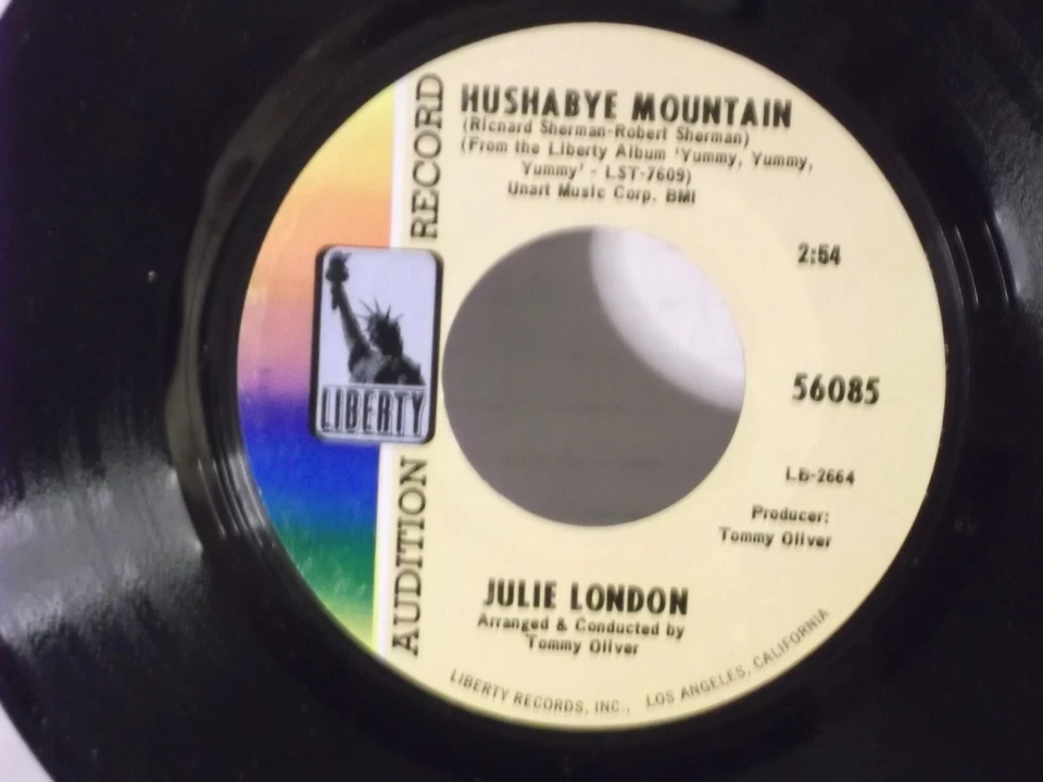 Julie London,Liberty 56085,"Louie, Louie"US,7" 45, PROMO,1965 sultry classic, M Foto 2 de 2