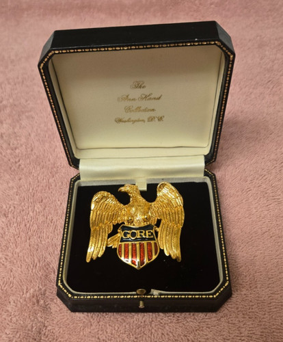 Ann Hand Gore Eagle Brooch