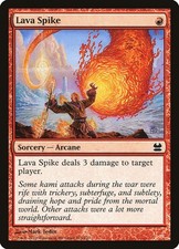 NM - Normal - Lava Spike - 121 - Modern Masters