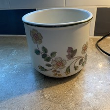 Vintage Marks & Spencer St  Michael Autumn Leaves Pattern 5" Planter / Plant Pot