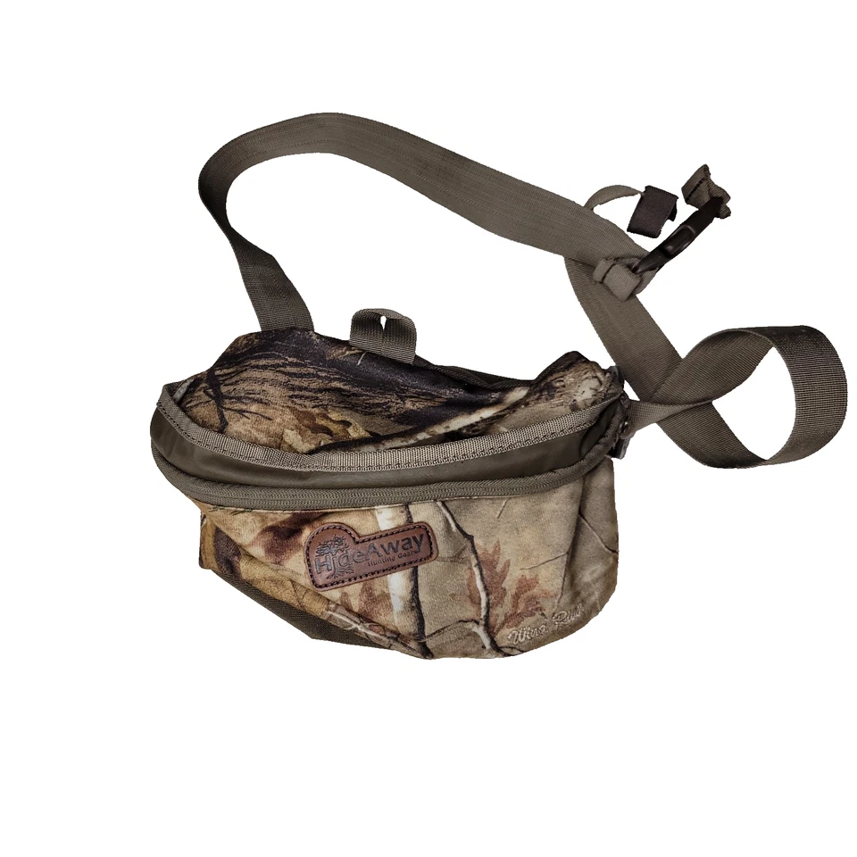 Hideaway Wind River Hunting Hiking Gear Realtree Camo Waist Bag Belt Fanny Pack - Image 2 of 4