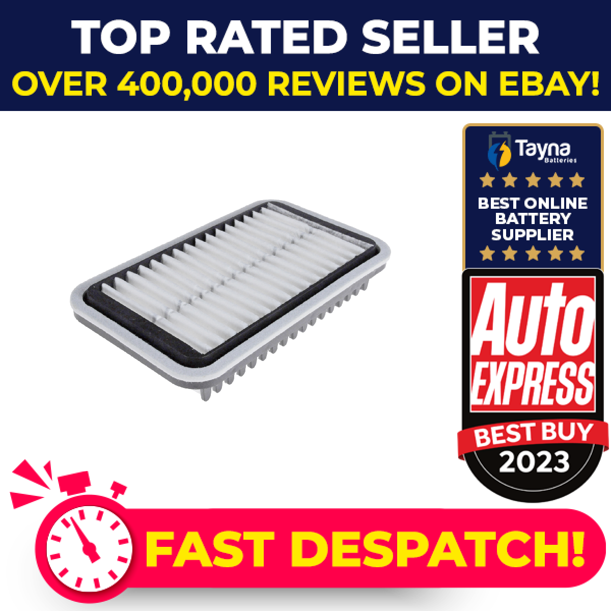 Air Filter ADK82222 Blue Print 1378075FU0 1378075F00 Genuine Quality Guaranteed