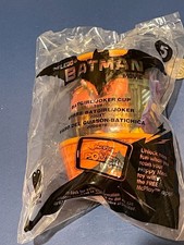  5 Batgirl/Joker Cup  Lid  The LEGO Batman MOVIE 2017 McDonald's NEW