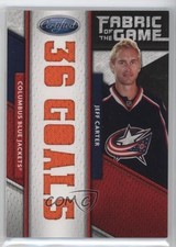 2011-12 Certified Claim to Fame Die-Cut 23/25 Jeff Carter #107 12wh
