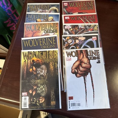 Wolverine Origins Marvel Comics #1-10 (2006)