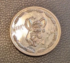 A Vintage Merry Xmas One Troy OZ .999 Silver Round - Coin 17