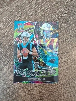 2023 Panini Spectra BRYCE YOUNG Chromatic /25 Meta Rookie RC #CH-BY Panthers 