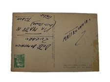 Umberto MASTROIANNI - SCULTURA XXIX BIENNALE VENEZIA 1959 + Cartolina AUTOGRAFO