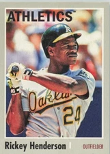 2024 Topps Archives 1970 #113 Rickey Henderson Oakland Athletics