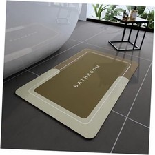 Bath Mat, Bathroom Mat Rugs Super Absorbent Shower Mats Non Slip Quick Dry
