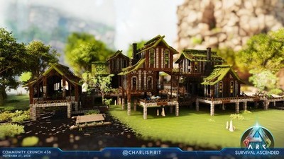 Ark Ascended survival/PVE/PVP base designs and building